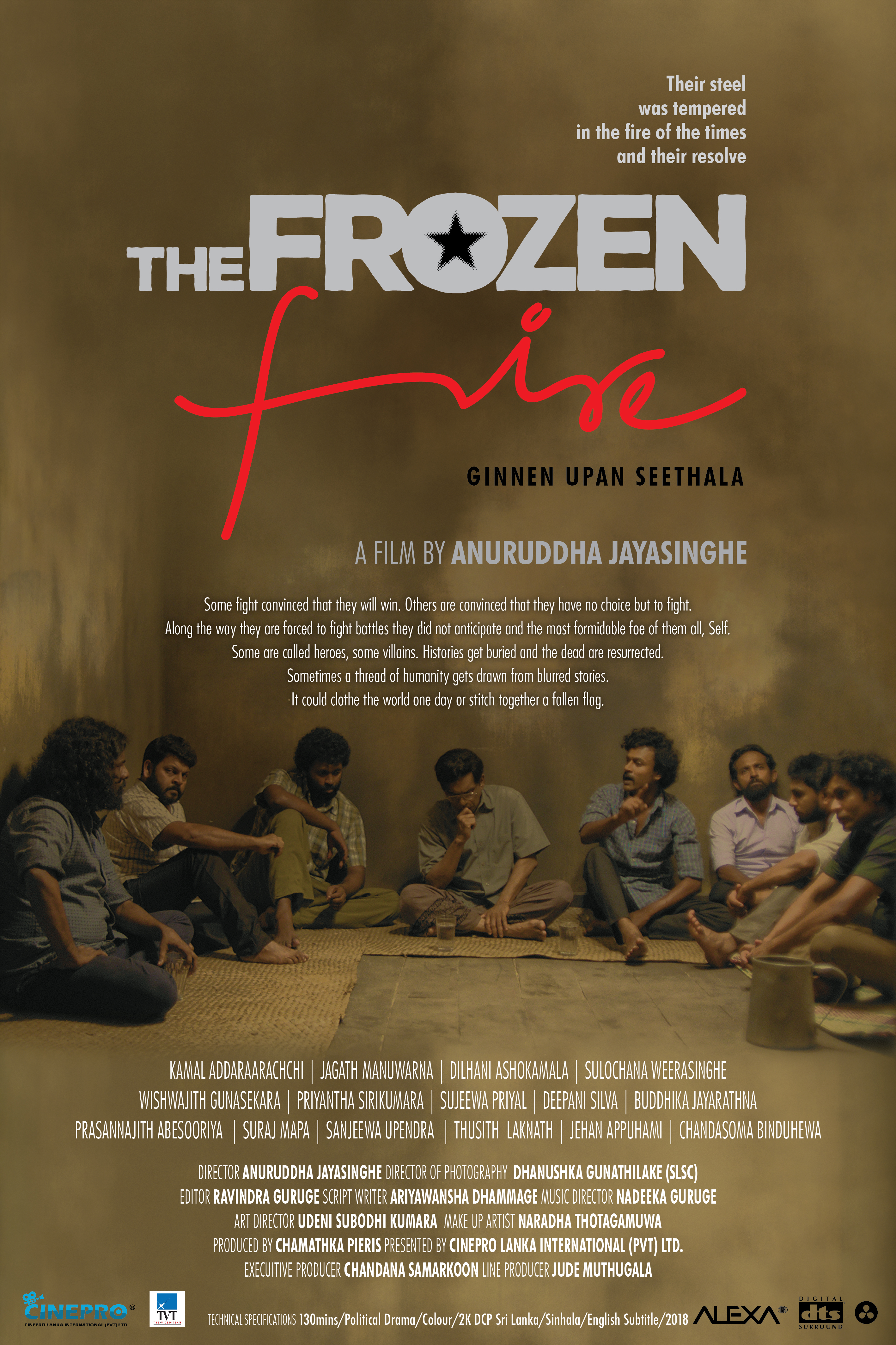 Poster: The Frozen Fire